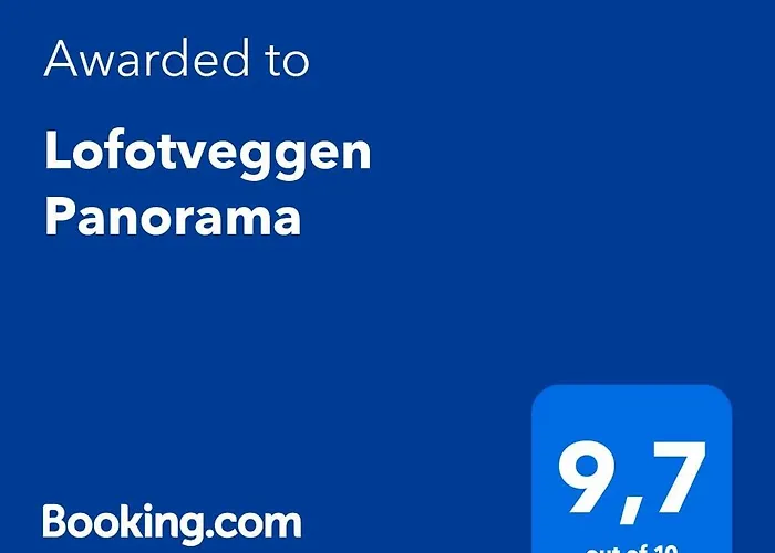 Lofotveggen Panorama بيت خشبي